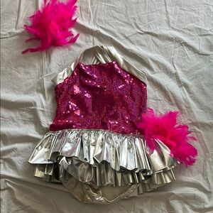 Pink and Silver Kids Costume